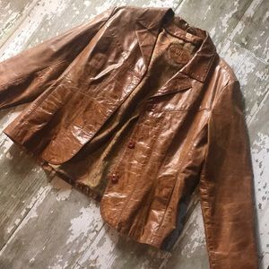 Vintage Wilson leAther  jacket